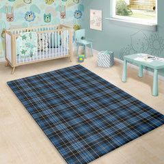 Clergy Blue Tartan Classic Area Rug