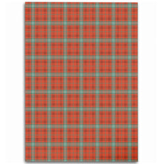 Morrison Red Ancient Tartan Classic Area Rug