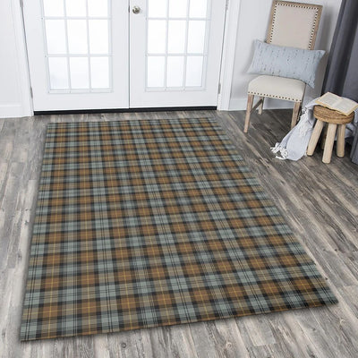 Clan Gordon Weathered Tartan Rug – Scottish Highland Carpet for Living Room, Celtic Home Decor & Scotland Gift EP77