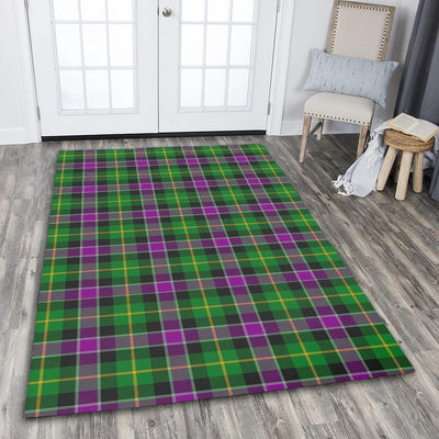 Clan Selkirk Tartan Rug – Scottish Highland Carpet for Living Room, Celtic Home Decor & Scotland Gift XR26