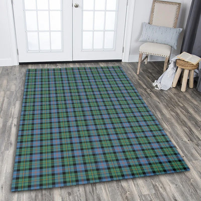 Clan Malcolm Ancient Tartan Rug – Scottish Highland Carpet for Living Room, Celtic Home Decor & Scotland Gift AM75