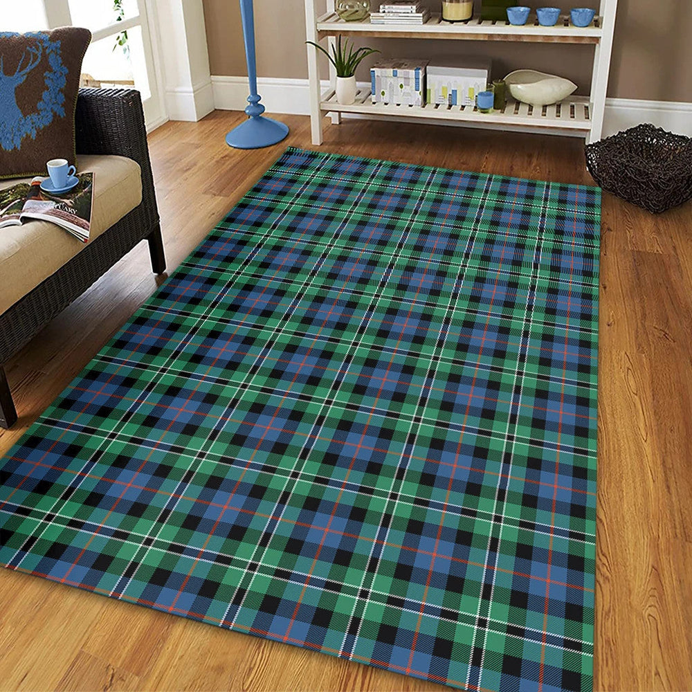 Rose Hunting Ancient Tartan Classic Area Rug