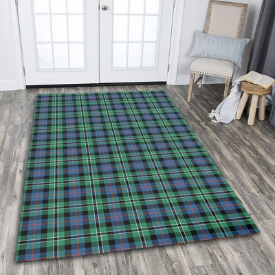 Clan Rose Hunting Ancient Tartan Rug – Scottish Highland Carpet for Living Room, Celtic Home Decor & Scotland Gift