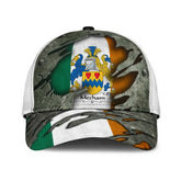 Clan Mecham Coat Of Arms - Irish Family Crest Classic Cap UG54 Mecham Coat Of Arms Irish Cap