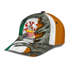 Clan Malaphant Coat Of Arms - Irish Family Crest Classic Cap JX45 Malaphant Coat Of Arms Irish Cap