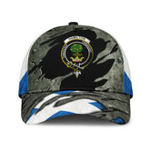 Clan Hamilton Modern Tartan Crest Classic Cap JF95 Hamilton Modern Tartan Tartan Cap