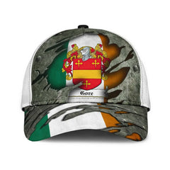 Clan Gore Coat Of Arms - Irish Family Crest Classic Cap TO32 Gore Coat Of Arms Irish Cap