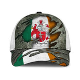 Clan Oloughlin Coat Of Arms - Irish Family Crest Classic Cap XJ76 Oloughlin Coat Of Arms Irish Cap