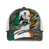 Clan Kent Coat Of Arms - Irish Family Crest Classic Cap PB71 Kent Coat Of Arms Irish Cap