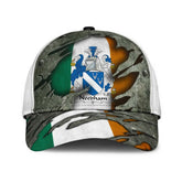 Clan Needham Coat Of Arms - Irish Family Crest Classic Cap QW77 Needham Coat Of Arms Irish Cap