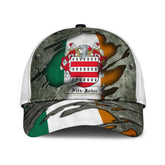 Clan Fitzjohn Coat Of Arms - Irish Family Crest Classic Cap NR97 Fitzjohn Coat Of Arms Irish Cap