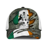 Clan Denn Coat Of Arms - Irish Family Crest Classic Cap EL62 Denn Coat Of Arms Irish Cap