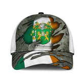 Clan Oshaughnessy Coat Of Arms - Irish Family Crest Classic Cap FI44 Oshaughnessy Coat Of Arms Irish Cap