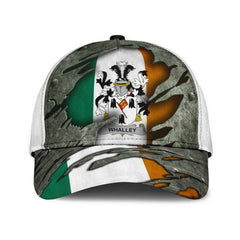 Clan Whalley Coat Of Arms - Irish Family Crest Classic Cap BZ69 Whalley Coat Of Arms Irish Cap