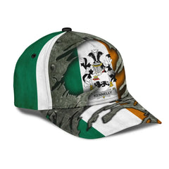 Clan Kennelly Coat Of Arms - Irish Family Crest Classic Cap BT23 Kennelly Coat Of Arms Irish Cap