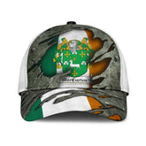 Clan Maccurten Coat Of Arms - Irish Family Crest Classic Cap JT18 Maccurten Coat Of Arms Irish Cap