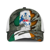 Clan Ophelan Coat Of Arms - Irish Family Crest Classic Cap PI94 Ophelan Coat Of Arms Irish Cap