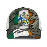 Clan Jervois Coat Of Arms - Irish Family Crest Classic Cap GI65 Jervois Coat Of Arms Irish Cap