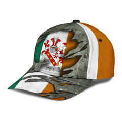 Clan Vance Coat Of Arms - Irish Family Crest Classic Cap QD16 Vance Coat Of Arms Irish Cap