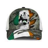 Clan Davis Coat Of Arms - Irish Family Crest Classic Cap GO90 Davis Coat Of Arms Irish Cap