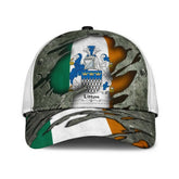 Clan Litton Coat Of Arms - Irish Family Crest Classic Cap AA97 Litton Coat Of Arms Irish Cap