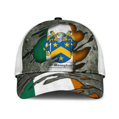 Clan Omonaghan Coat Of Arms - Irish Family Crest Classic Cap YX69 Omonaghan Coat Of Arms Irish Cap