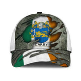 Clan Carry Coat Of Arms - Irish Family Crest Classic Cap MG72 Carry Coat Of Arms Irish Cap