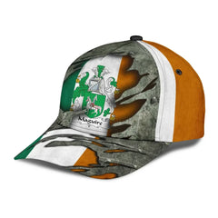 Clan Macguire Coat Of Arms - Irish Family Crest Classic Cap BZ64 Macguire Coat Of Arms Irish Cap