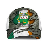 Clan Edwards Coat Of Arms - Irish Family Crest Classic Cap ZX83 Edwards Coat Of Arms Irish Cap