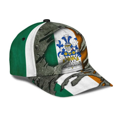 Clan Mcfingah Coat Of Arms - Irish Family Crest Classic Cap HI88 Mcfingah Coat Of Arms Irish Cap