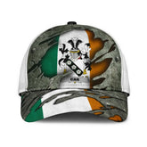 Clan Car Coat Of Arms - Irish Family Crest Classic Cap KC56 Car Coat Of Arms Irish Cap