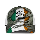 Clan Halthom Coat Of Arms - Irish Family Crest Classic Cap RA55 Halthom Coat Of Arms Irish Cap