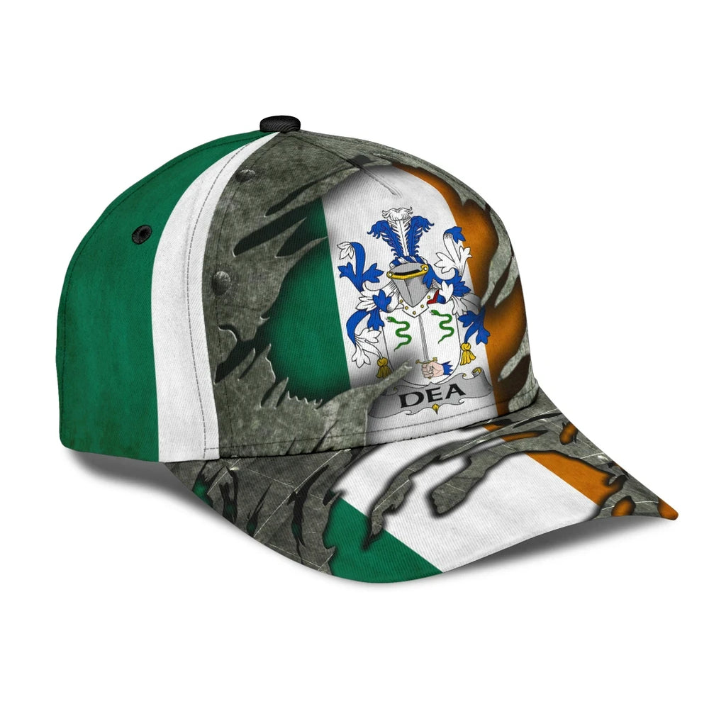 Clan Dea Coat Of Arms - Irish Family Crest Classic Cap IS24 Dea Coat Of Arms Irish Cap