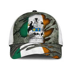 Clan Macgilchrist Coat Of Arms - Irish Family Crest Classic Cap JV50 Macgilchrist Coat Of Arms Irish Cap