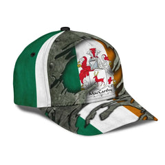 Clan Maccarthy Coat Of Arms - Irish Family Crest Classic Cap GO95 Maccarthy Coat Of Arms Irish Cap