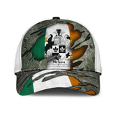 Clan Nelson Coat Of Arms - Irish Family Crest Classic Cap CS54 Nelson Coat Of Arms Irish Cap
