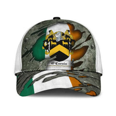 Clan Ocurnin Coat Of Arms - Irish Family Crest Classic Cap SF95 Ocurnin Coat Of Arms Irish Cap