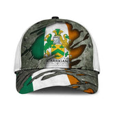 Clan Carrigan Coat Of Arms - Irish Family Crest Classic Cap MT89 Carrigan Coat Of Arms Irish Cap