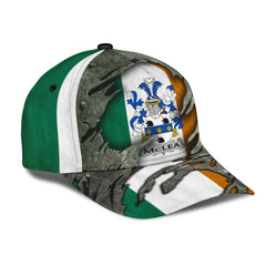 Clan Mclea Coat Of Arms - Irish Family Crest Classic Cap TZ99 Mclea Coat Of Arms Irish Cap