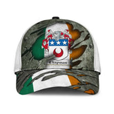 Clan Chapman Coat Of Arms - Irish Family Crest Classic Cap DZ62 Chapman Coat Of Arms Irish Cap