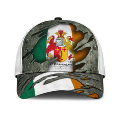 Clan Obranagan Coat Of Arms - Irish Family Crest Classic Cap YJ90 Obranagan Coat Of Arms Irish Cap