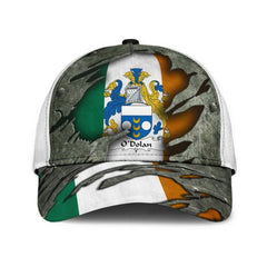 Clan Odolan Coat Of Arms II Irisharms - Irish Family Crest Classic Cap CX24 Odolan Coat Of Arms II Irisharms Irish Cap