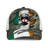 Clan Rose Coat Of Arms - Irish Family Crest Classic Cap CN28 Rose Coat Of Arms Irish Cap