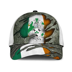 Clan Starkey Coat Of Arms - Irish Family Crest Classic Cap ON40 Starkey Coat Of Arms Irish Cap