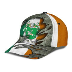 Clan Maccaffery Coat Of Arms - Irish Family Crest Classic Cap ZZ22 Maccaffery Coat Of Arms Irish Cap