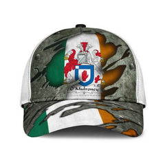 Clan Omulroney Coat Of Arms - Irish Family Crest Classic Cap MT42 Omulroney Coat Of Arms Irish Cap