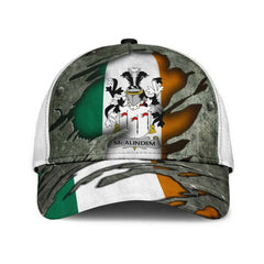 Clan Mcalindem Coat Of Arms - Irish Family Crest Classic Cap FD23 Mcalindem Coat Of Arms Irish Cap