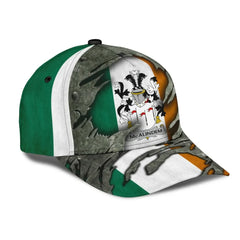Clan Mcalindem Coat Of Arms - Irish Family Crest Classic Cap FD23 Mcalindem Coat Of Arms Irish Cap