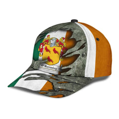 Clan Ogormley Coat Of Arms - Irish Family Crest Classic Cap RH20 Ogormley Coat Of Arms Irish Cap