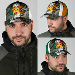Clan Ogormley Coat Of Arms - Irish Family Crest Classic Cap RH20 Ogormley Coat Of Arms Irish Cap